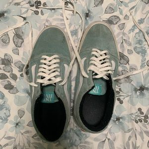 Teal old school vans